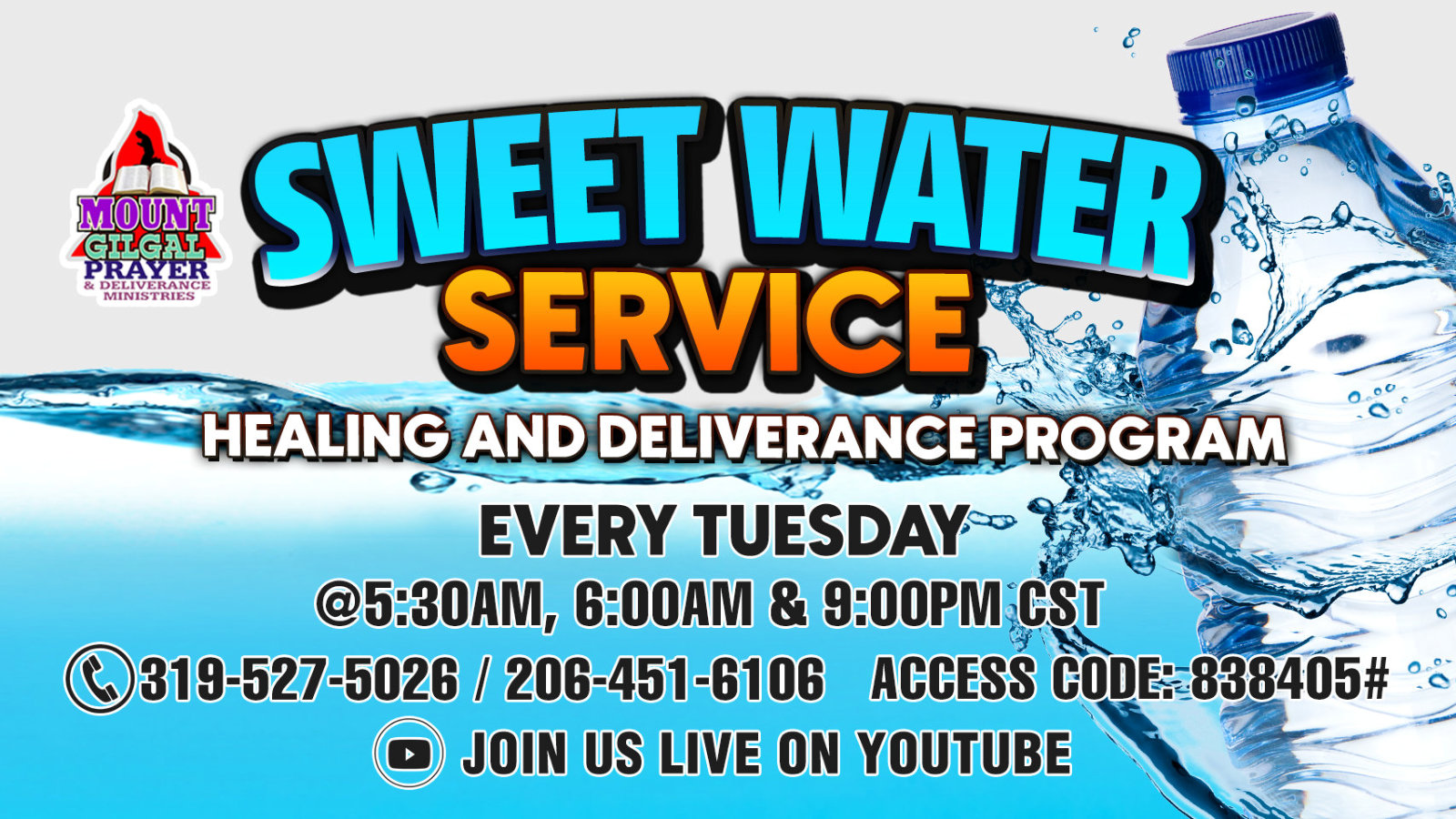 Sweet Water Service Flyer